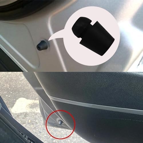 10PCS Car Door Bumper Stopper Rubber Absorber