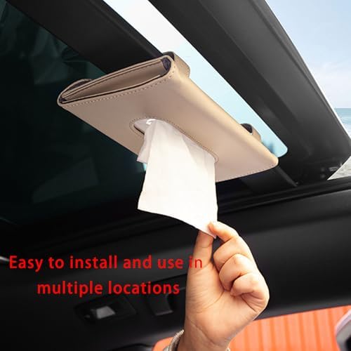 Damwot Car Visor Tissue Holder Organizer