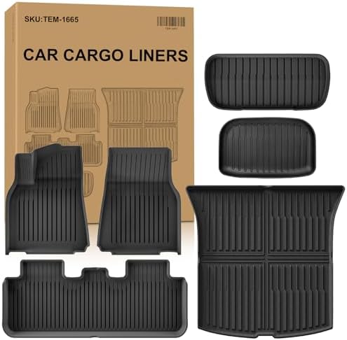 2025 Tesla Model Y Juniper Floor Mats Set of 6