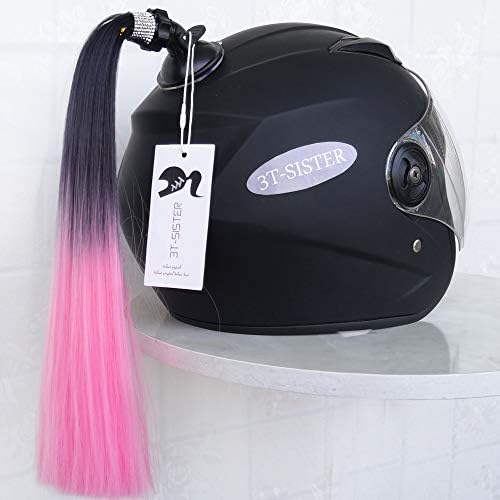 Crystal Pigtails 14 Inch for Helmet Decoration