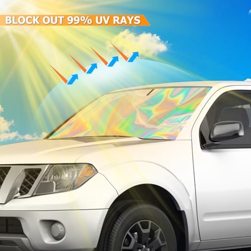 Bestview Windshield Sun Shade for Nissan Frontier 2006-2021