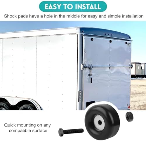 EINDER Trailer Ramp Door Bumpers 4pcs Replacement Set
