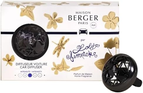 MAISON BERGER Refillable Car Air Freshener Vent Clip Diffuser Set