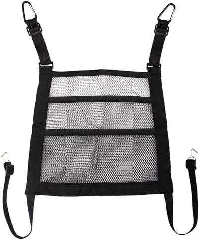 VEHIRIE 3-Layer Seat Back Organizer Black 118x118 Inch