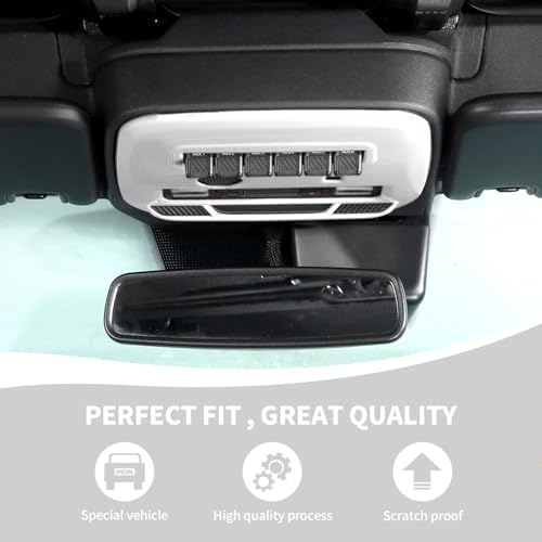 RAZPOY Bronco Front Reading Light Panel Trim Cover - White