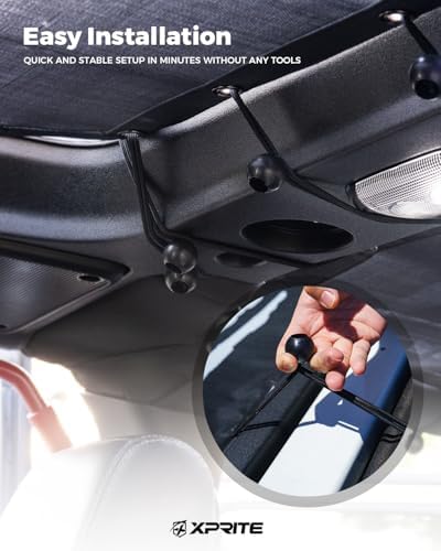 Xprite Adventure Sunshade for Jeep Wrangler JL 4 Door