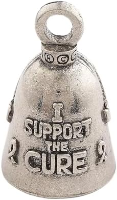 Guardian Bell Sentiment Lucky Bell with Keyring and Black Velvet Bag