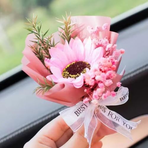 Small Bouquet Car Air Freshener Vent Clip Decor