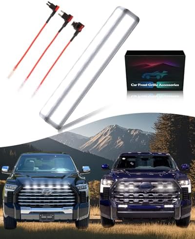 LED Front Grill Lights for 2019-2025 Toyota Tundra Raptor