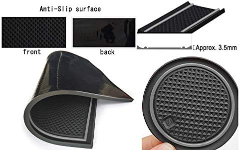 auovo Anti Dust Mats for Xterra and Frontier Door Pockets