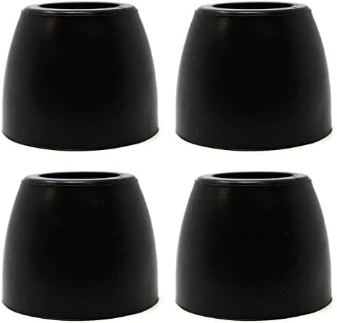 4-Pack Rubber Bumper Stop Cone for Trailer Ramp Door
