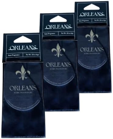 Orleans Auto Fragrance Cashmere 3 Pack