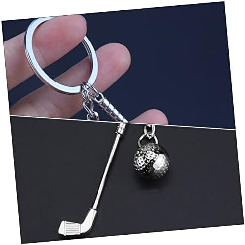 3PCS Golf Ball Keychain Set for Golf Enthusiasts