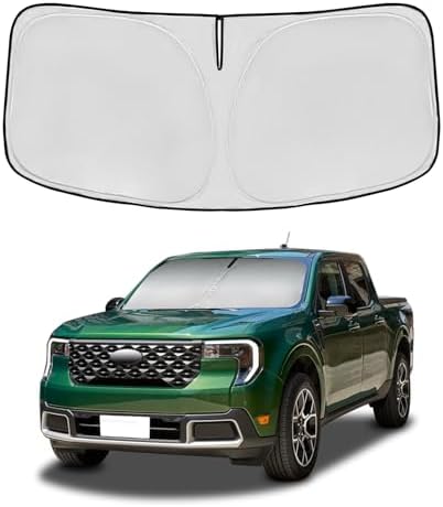 AuyNeas Windshield Sunshade for Ford Maverick 2022-2025