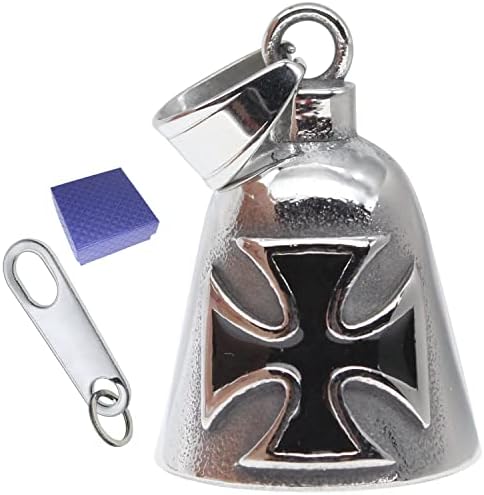 Motorcycle Bell with Bell Hanger for Luck and Protection