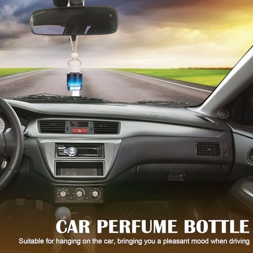 50 Pcs Cylinder Glass Air Freshener Bottles