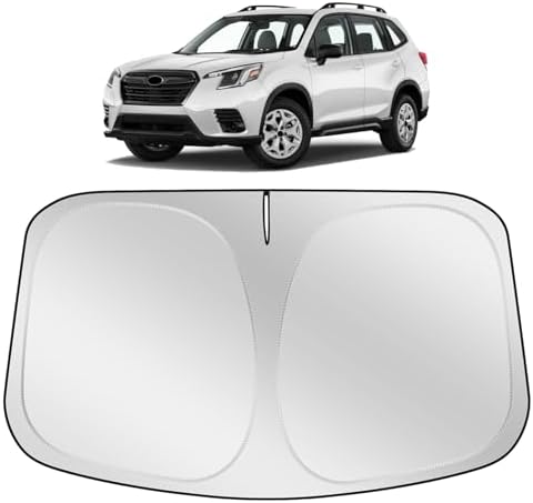 XHRING Windshield Sun Shade for Subaru Forester 2019-2026
