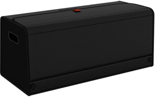 GMQ Car Trunk Organizer Large Capacity Black