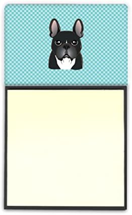 Carolines Treasures Checkerboard Blue Sticky Note Holder