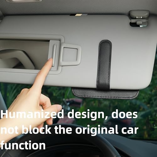 Auto Car Sun Visor Organizer Black
