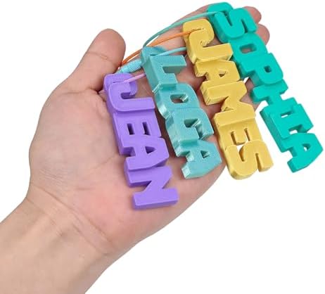 Wilomis Custom Name Keychain in Hard Plastic