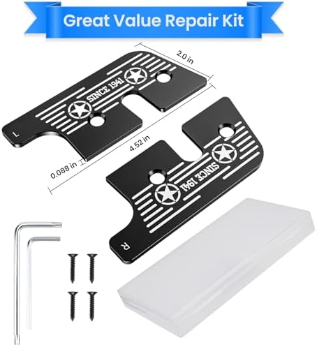 Upgraded Sun Visor Repair Kit for Jeep Wrangler and Gladiator