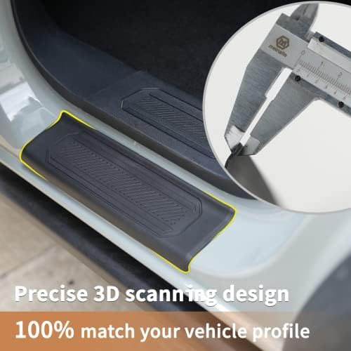 LitMiRaCle Door Sill Guard 4 PCS Ford Bronco 2023 Set