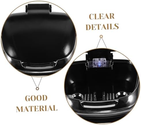 Yosadier Car LED Ashtray Holder Black Non-slip