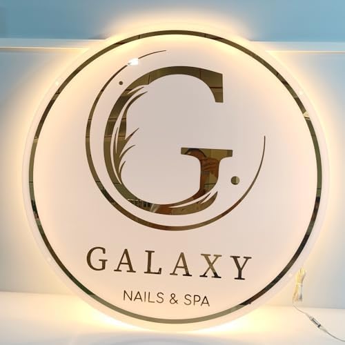 Custom Neon Logo Sign LED Backlit Acrylic Metal Business Sign