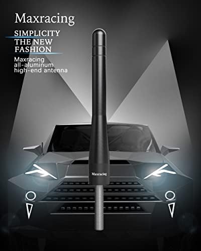 MAXRACING Short Truck Antenna for Motorcycles 1998-2025