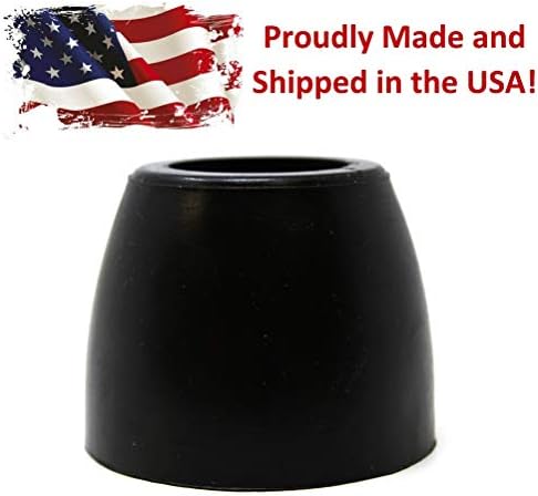 4-Pack Rubber Bumper Stop Cone for Trailer Ramp Door