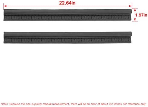 JeCar Door Sill Guards for Jeep Wrangler TJ 1997-2006