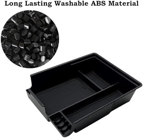 EVTIME Center Console Organizer for Hyundai Palisade 2020 2021 2022 Black