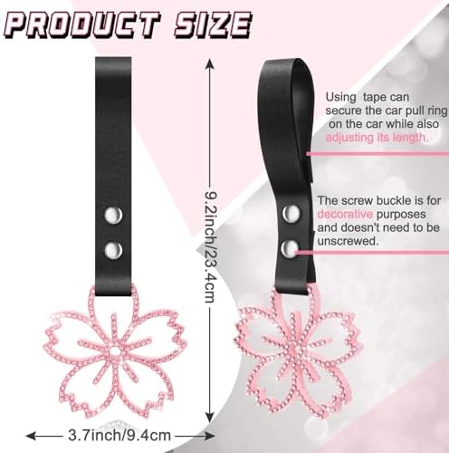 Fabbay Cherry Blossoms Car Handle Strap Drift Charm