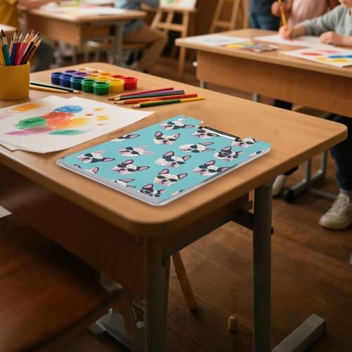 French Bulldog A4 Clipboard Folder with 360 Fold Design