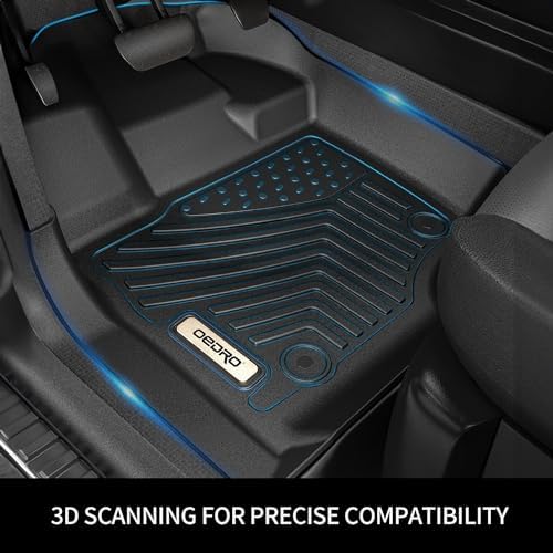 OEDRO Floor Mats for 2022-2025 Nissan Pathfinder 3 Row Set