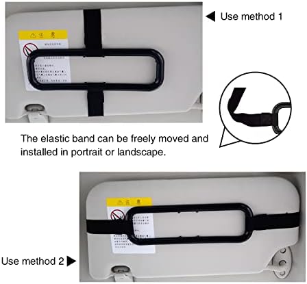 Miytsya Car Sun Visor Tissue Box Holder Organizer