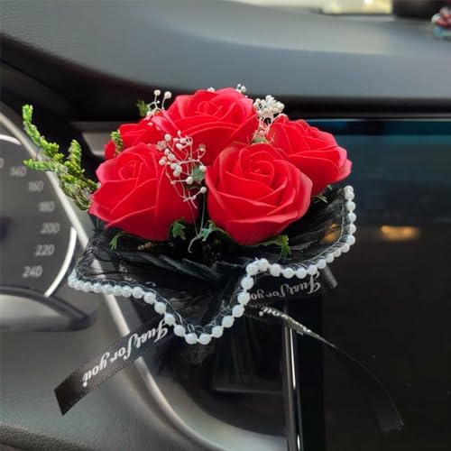 STACTOM Flower Bouquet Car Vent Clip Air Freshener