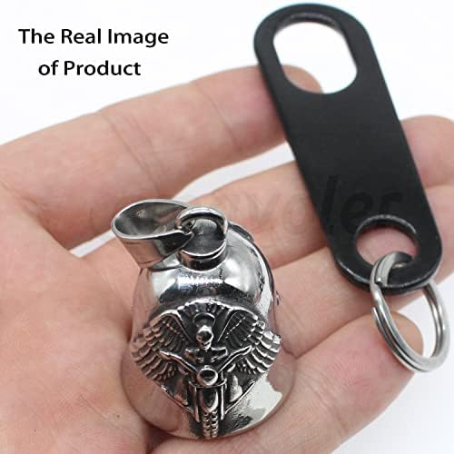 Motorcycle Bell With Hanger - Luck Charm And Keychain