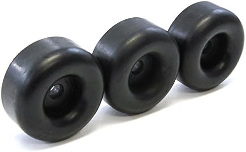 Red Hound Auto 3 Round Rubber Bumpers for Trailer Ramp Door