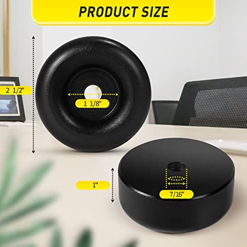 Trailer Ramp Door Rubber Bumpers 4 Pcs Black