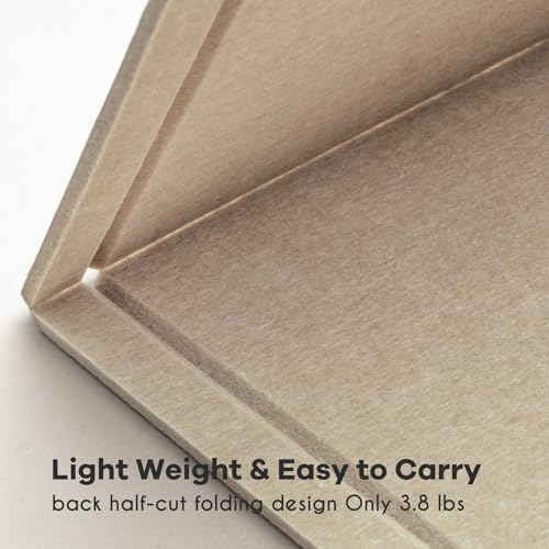 Lightomorrow Large Felt Bulletin Board 48x48 Inches