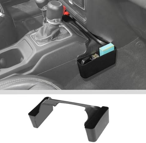 JWWY Gear Shift Storage Box for Jeep Wrangler JL JLU 4xe