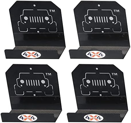 EZ4x4 Garage Door Hangers for Jeep - 4 Pack Heavy Duty