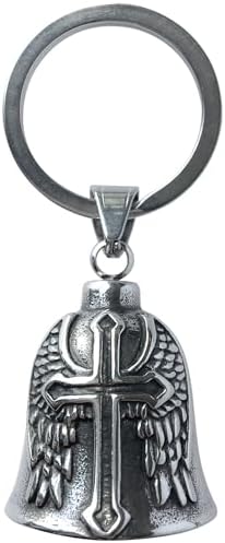 Guardian Bell Motorcycle Keychain for Men - Stylish and Durable