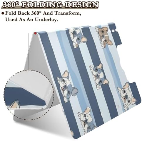 Kcldeci Foldable Clipboard Folder with Cartoon Design