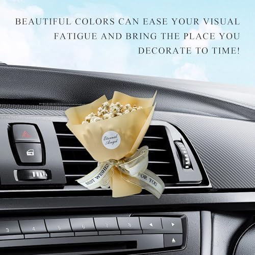 Mini Dried Flower Car Air Freshener with Clip