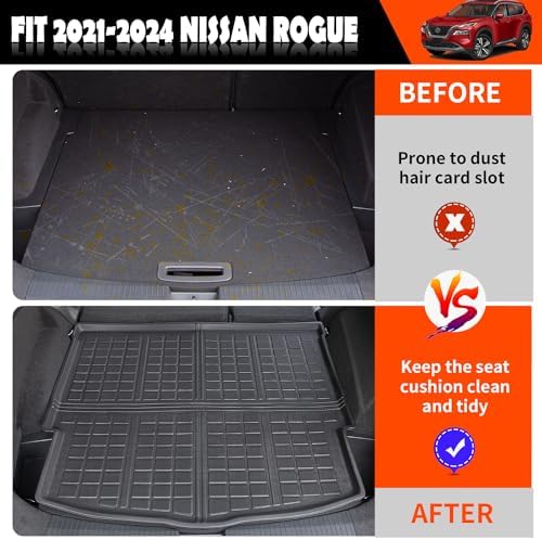 powoq Cargo Mat for 2021-2025 Nissan Rogue