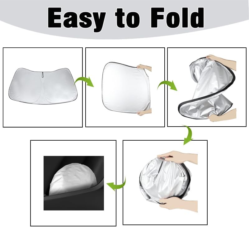 Rogue Windshield Sun Shade for 2021-2025 Front Window 1