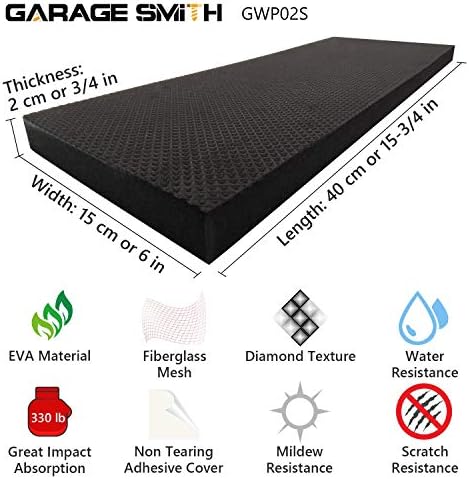 Ampulla GWP02S Garage Wall Protector 4-Pack